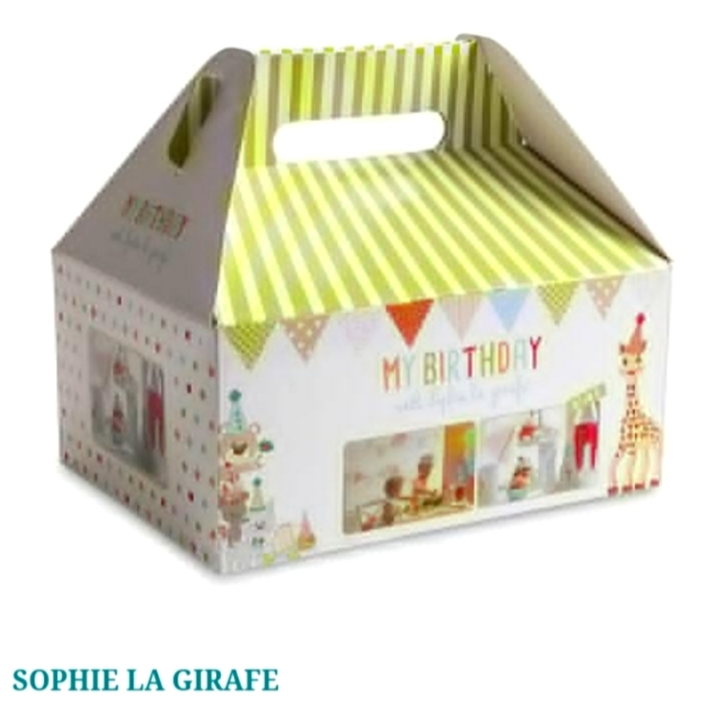 🎂 SOPHIE THE GIRAFFE BDAY PARTY KIT IN A BOX🎈